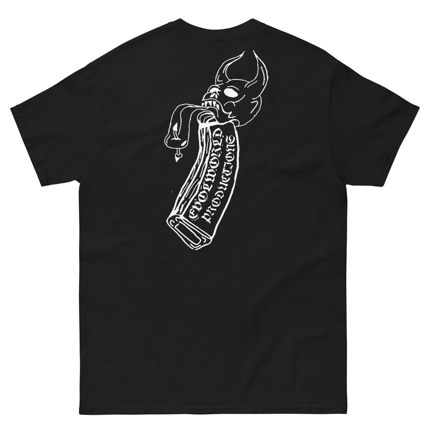 "DEMON CLIP" SHIRT (BLACK/WHITE)